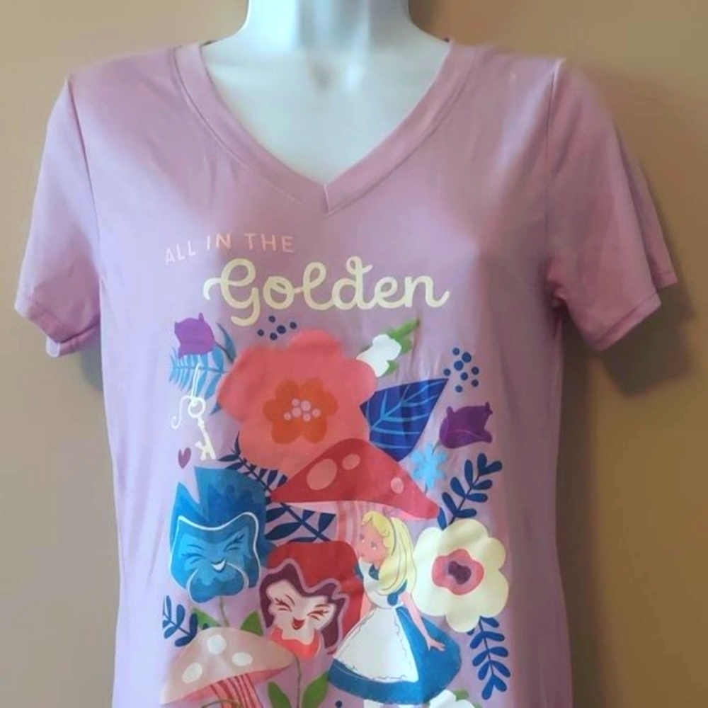 Disney Alice in Wonderland Shirt - pink - size XS